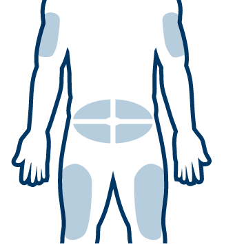 Human body graphic