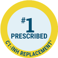 number one prescribed c1-inh replacement